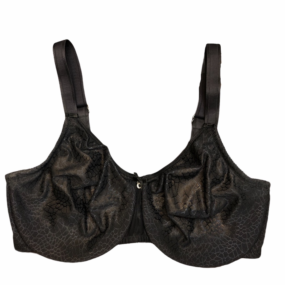 Chantelle Black Bra. 38DDD